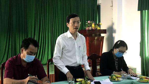 Phó Giáo sư, Tiến sĩ, Viện trưởng Viện Pasteur thành phố Hồ Chí Minh Phan Trọng Lân phát biểu tại buổi làm việc - Sputnik Việt Nam