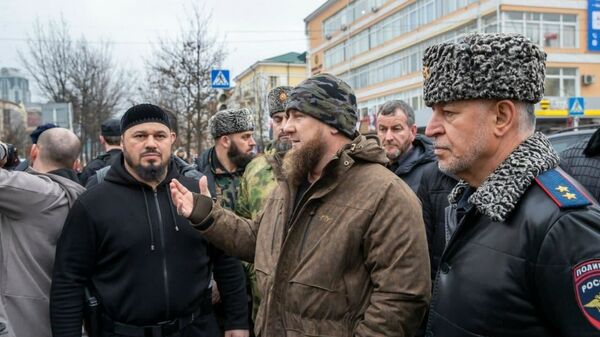 Người đứng đầu Chechnya, ông Ramzan Kadyrov đã đến hiện trường - Sputnik Việt Nam