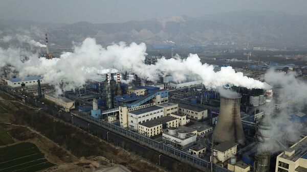 Nhà máy chế biến than ở tỉnh Sơn Tây, Trung Quốc - Sputnik Việt Nam