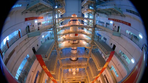 Tàu vũ trụ mới Thần Châu-7 của Trung Quốc. - Sputnik Việt Nam