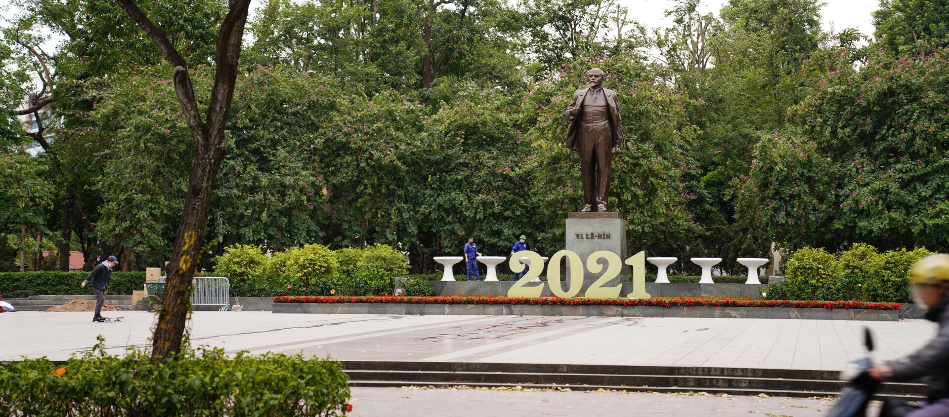 Công viên và Tượng đài Lenin tại Hà Nội - Sputnik Việt Nam, 1920, 08.01.2021