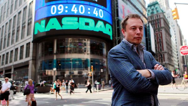 Người sáng lập kiêm Giám đốc điều hành của Tesla Inc và tỷ phú SpaceX Elon Musk - Sputnik Việt Nam