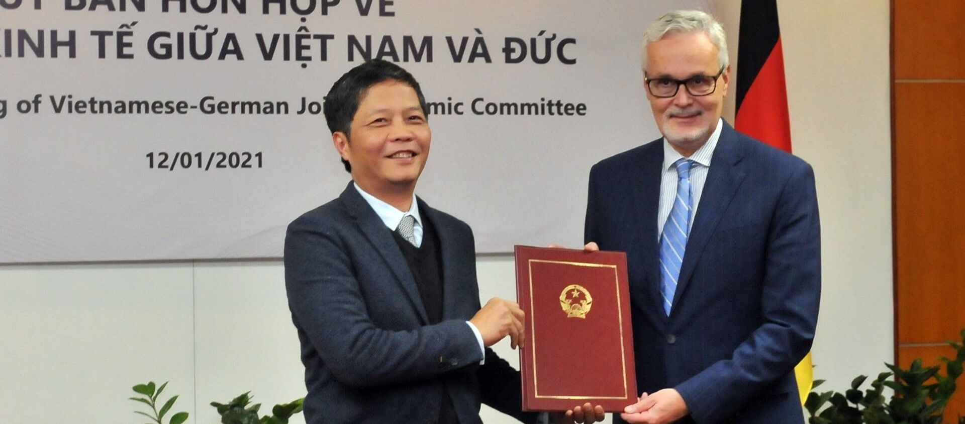 Việt Nam – Đức tăng cường quan hệ hợp tác kinh tế - Sputnik Việt Nam, 1920, 13.01.2021