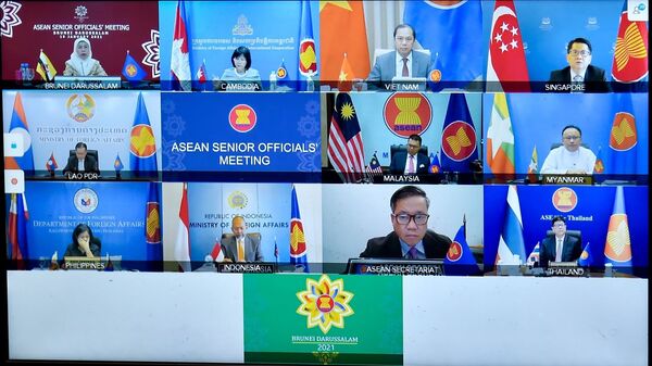 Vấn đề Biển Đông được nêu trong cuộc họp đầu tiên của ASEAN Vấn đề Biển Đông được nêu trong cuộc họp đầu tiên của ASEAN - Sputnik Việt Nam