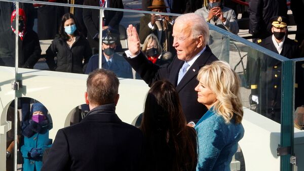 Joe Biden tuyên thệ nhậm chức ở Washington - Sputnik Việt Nam