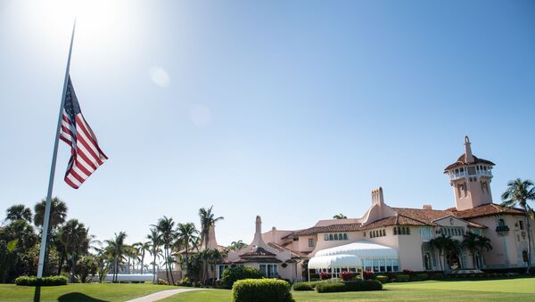 Dinh thự riêng của cựu Tổng thống Mỹ Donald Trump Mar-a-Lago ở Palm Beach - Sputnik Việt Nam