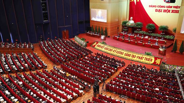 Khai mạc trọng thể Đại hội đại biểu toàn quốc lần thứ XIII Đảng Cộng sản Việt Nam - Sputnik Việt Nam