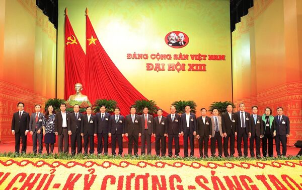 Ngày làm việc thứ ba Đại hội XIII của Đảng: Thảo luận Văn kiện đại hội - Sputnik Việt Nam