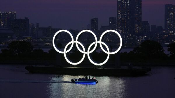 Vòng tròn Olympic ở Tokyo - Sputnik Việt Nam