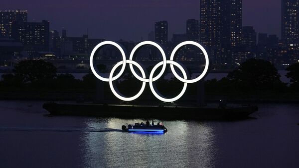 Vòng tròn Olympic ở Tokyo - Sputnik Việt Nam