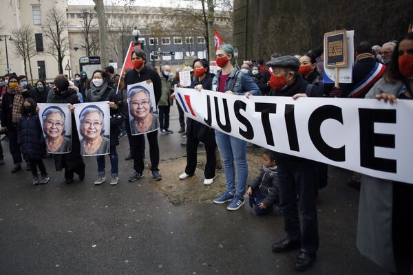 Cuộc biểu tình ở Paris ủng hộ những người bị tác động của chất độc da cam trong chiến tranh Việt Nam - Sputnik Việt Nam