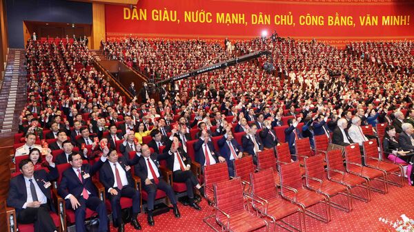 Bế mạc Đại hội Đảng toàn quốc lần thứ XIII - Sputnik Việt Nam