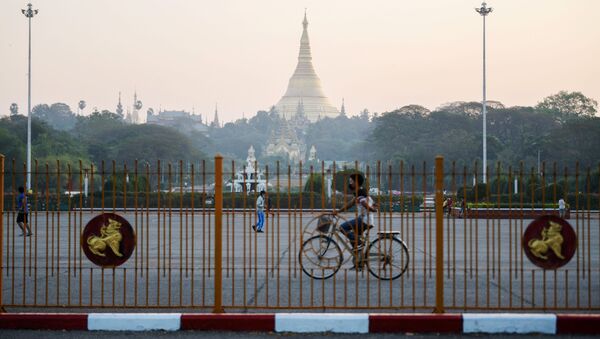 Chùa Shwedagon ở Yangon - Sputnik Việt Nam