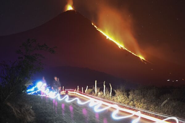Núi lửa Pacaya phun trào, Guatemala - Sputnik Việt Nam