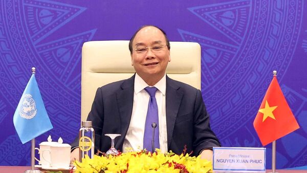 Thủ tướng Nguyễn Xuân Phúc phát biểu tại Phiên thảo luận mở Cấp cao của HĐBA LHQ - Sputnik Việt Nam