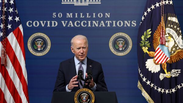 Tổng thống Mỹ Joe Biden tại Nhà Trắng, Washington. - Sputnik Việt Nam