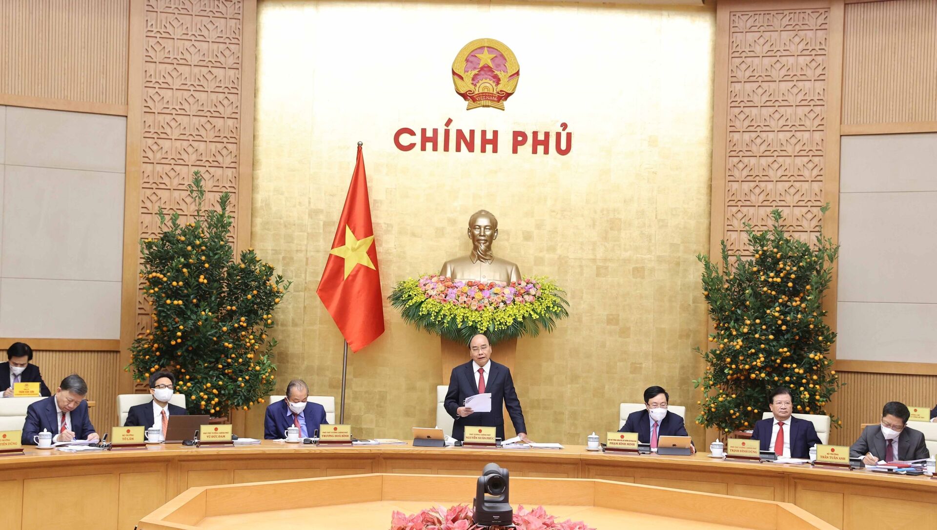 Thủ tướng Nguyễn Xuân Phúc chủ trì phiên họp Chính phủ thường kỳ tháng 2/2021 - Sputnik Việt Nam, 1920, 02.03.2021
