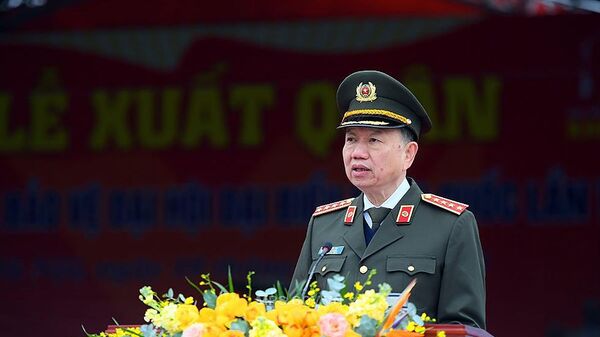 Bộ trưởng Tô Lâm. - Sputnik Việt Nam