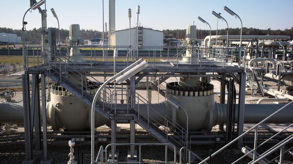 Cơ sở vật chất trên bờ của đường ống dẫn khí Nord Stream 2 ở Lublin, Đức - Sputnik Việt Nam