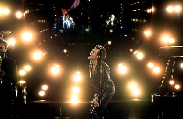 Ca sĩ Harry Styles tại lễ trao giải Grammy ở Los Angeles - Sputnik Việt Nam