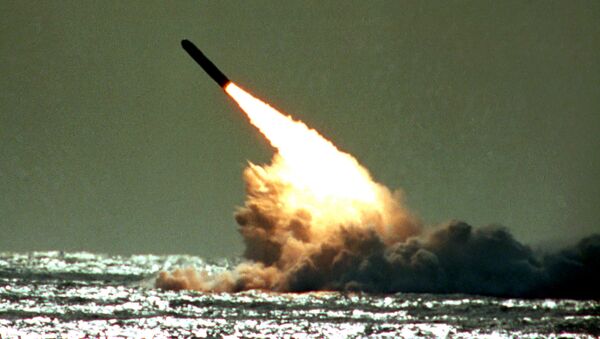 Phóng tên lửa Trident trên biển ở Hoa Kỳ - Sputnik Việt Nam