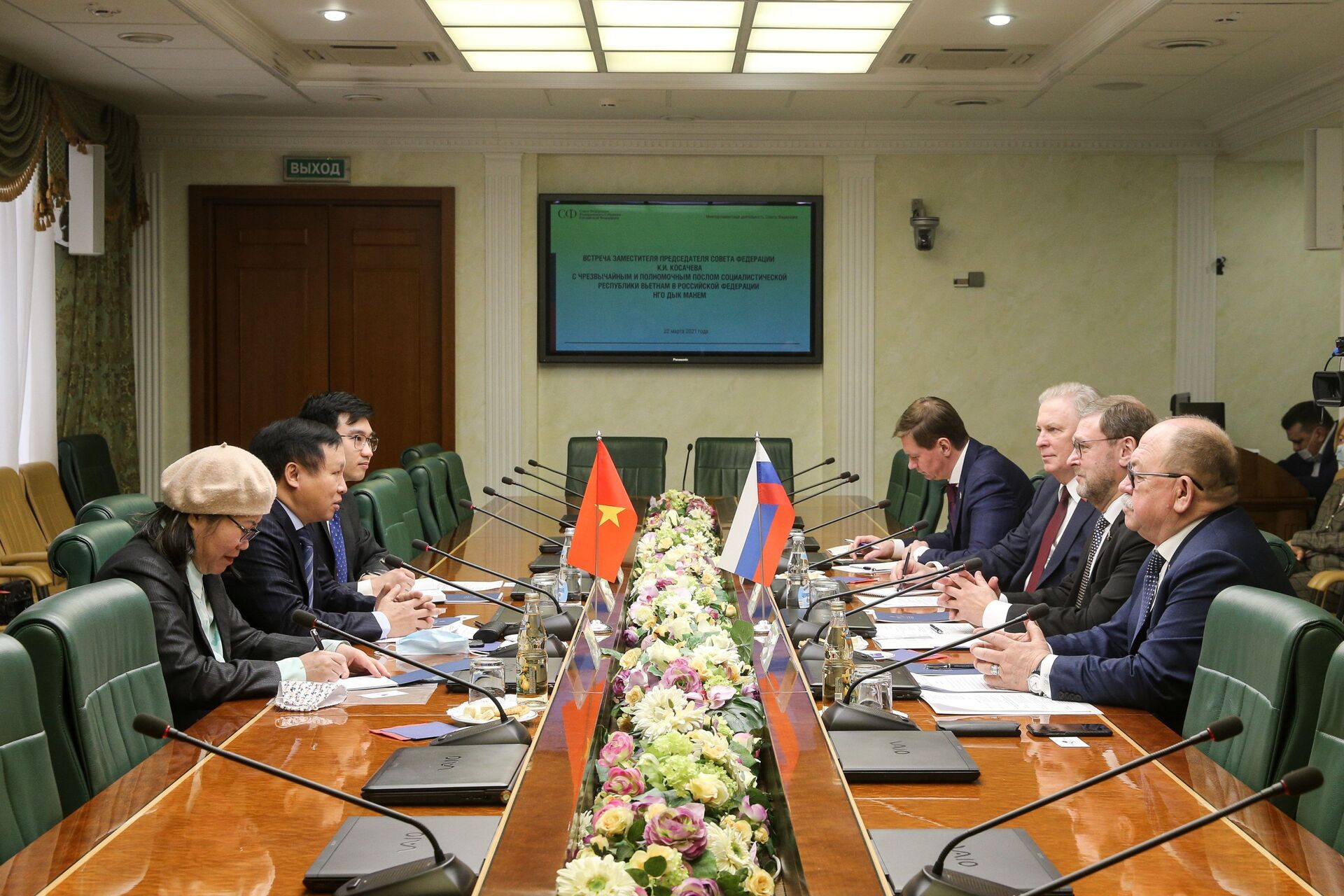 Thượng nghị sĩ Nga có ý định phát triển quan hệ với đồng nghiệp Việt Nam - Sputnik Việt Nam, 1920, 22.03.2021