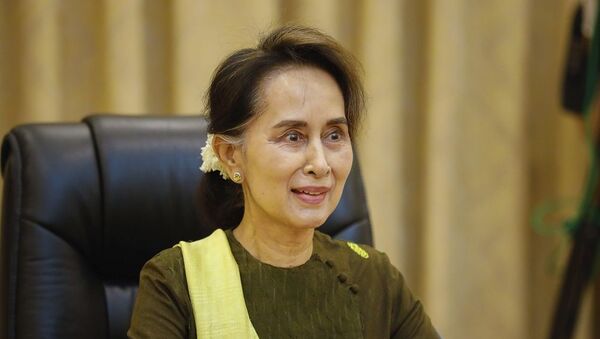 Aung San Suu Kyi, Bộ trưởng Ngoại giao Myanmar và Quốc vụ khanh cho Tổng thống - Sputnik Việt Nam
