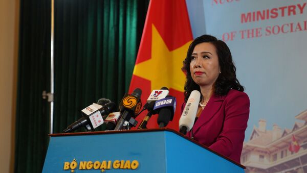  Người phát ngôn Bộ Ngoại giao Việt Nam Lê Thị Thu Hằng - Sputnik Việt Nam
