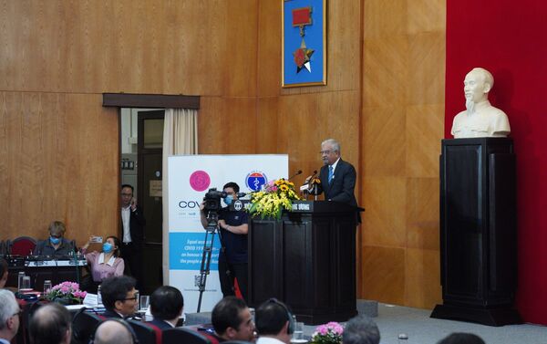 Lễ tiếp nhận vaccine do COVAX tài trợ - Sputnik Việt Nam