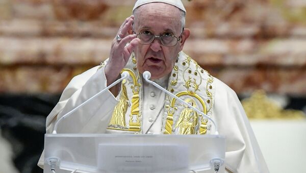 Đức Giáo hoàng Francis cử hành Thánh lễ Phục sinh tại Vatican. - Sputnik Việt Nam