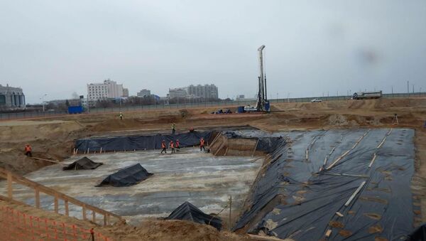 Việc xây dựng cáp treo ở Blagoveshchensk - Sputnik Việt Nam