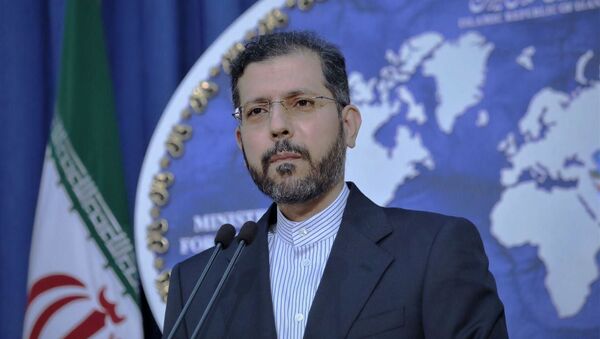 Người phát ngôn Bộ Ngoại giao Iran Saeed Khatibzadeh. - Sputnik Việt Nam