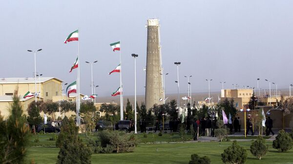 Khung cảnh cơ sở hạt nhân ở Natanz của Iran. - Sputnik Việt Nam