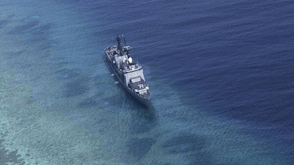 Tàu Hải quân Philippines BRP Gregorio del Pilar trên Biển Đông. - Sputnik Việt Nam