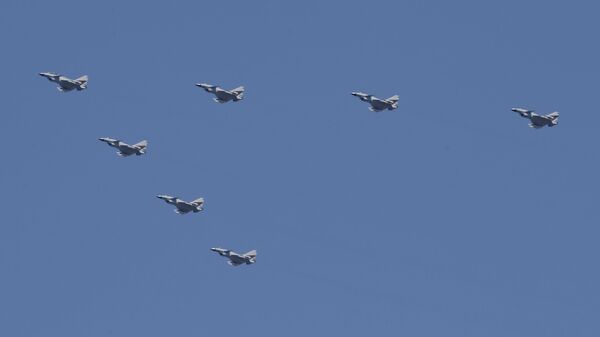 Các máy bay chiến đấu J-10 của Trung Quốc. - Sputnik Việt Nam