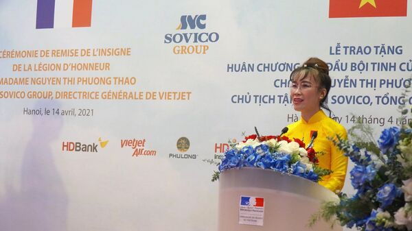 Bà chủ Vietjet-tỷ phú Nguyễn Thị Phương Thảo. - Sputnik Việt Nam
