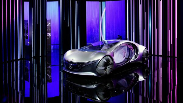 Mẫu xe ý tưởng Mercedes-Benz Vision AVTR tại Triển lãm ô tô quốc tế Thượng Hải - Sputnik Việt Nam