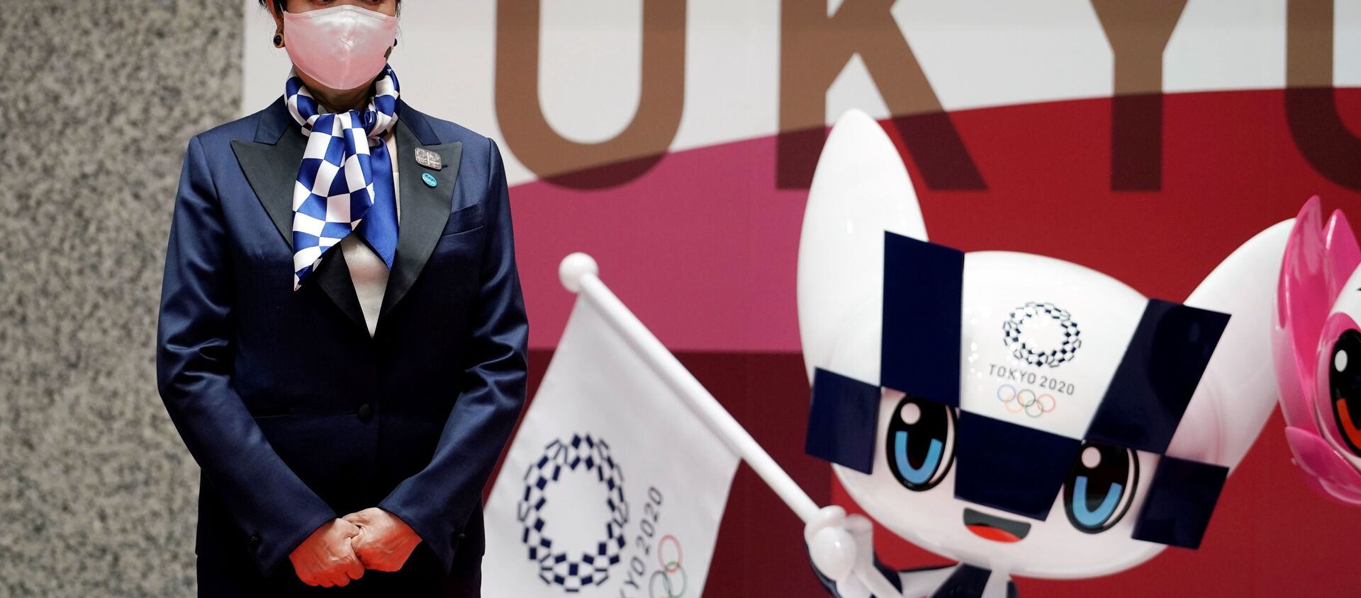Thị trưởng Tokyo Yuriko Koike tham dự 100 ngày trước Thế vận hội Tokyo - Sputnik Việt Nam, 1920, 20.04.2021