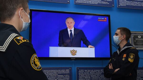Thông điệp của Tổng thống Vladimir Putin gửi Quốc hội Liên bang - Sputnik Việt Nam
