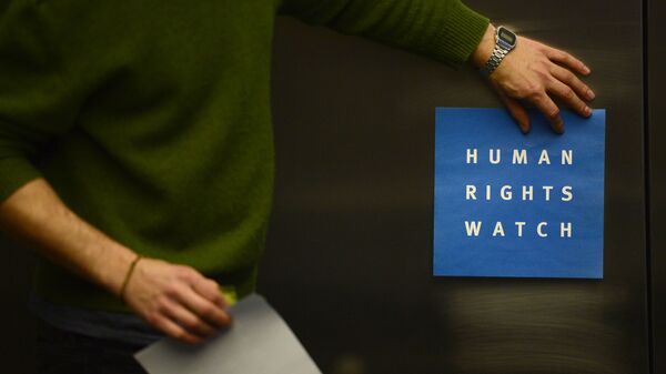 Human Rights Watch logo. - Sputnik Việt Nam