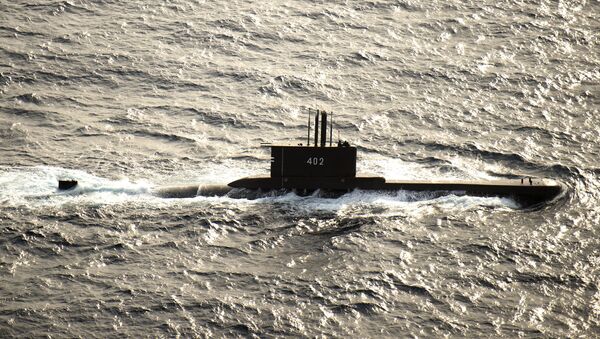 Tàu ngầm diesel KRI Nanggala (402) của Hải quân Indonesia - Sputnik Việt Nam