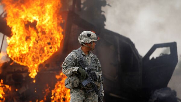 Quân nhân Mỹ ở Afghanistan - Sputnik Việt Nam
