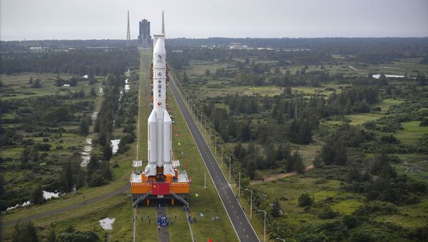 Tên lửa Long March-5 được chuyển đến Sân bay vũ trụ Wenchang - Sputnik Việt Nam