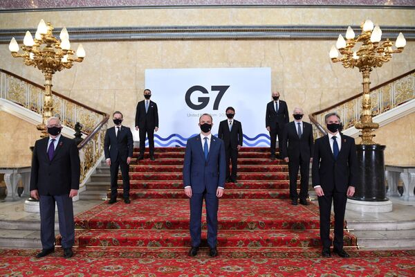 Cuộc gặp của Ngoại trưởng các nước G7 tại London - Sputnik Việt Nam