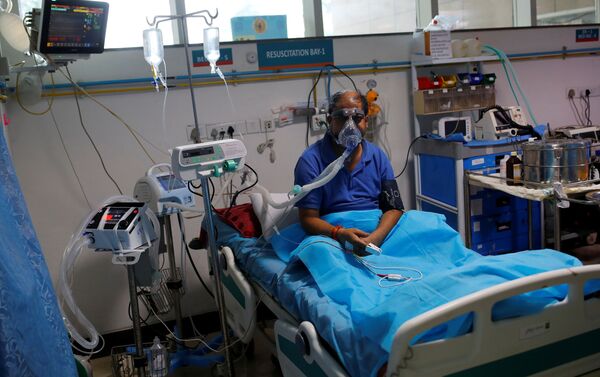 Bệnh nhận bị nhiễm coronavirus ở Ấn Độ - Sputnik Việt Nam