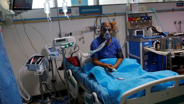 Bệnh nhận bị nhiễm coronavirus ở Ấn Độ - Sputnik Việt Nam