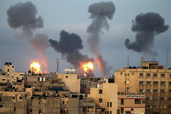 Israel không kích vào Dải Gaza - Sputnik Việt Nam