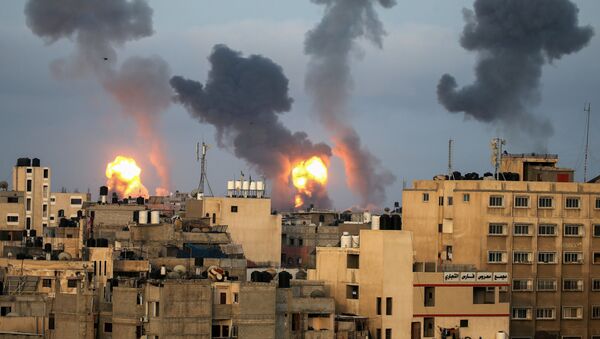Israel không kích vào Dải Gaza - Sputnik Việt Nam