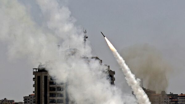 Hamas bắn quả rocket vào Israel - Sputnik Việt Nam