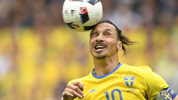 Tiền đạo Zlatan Ibrahimovic của Thụy Điển - Sputnik Việt Nam